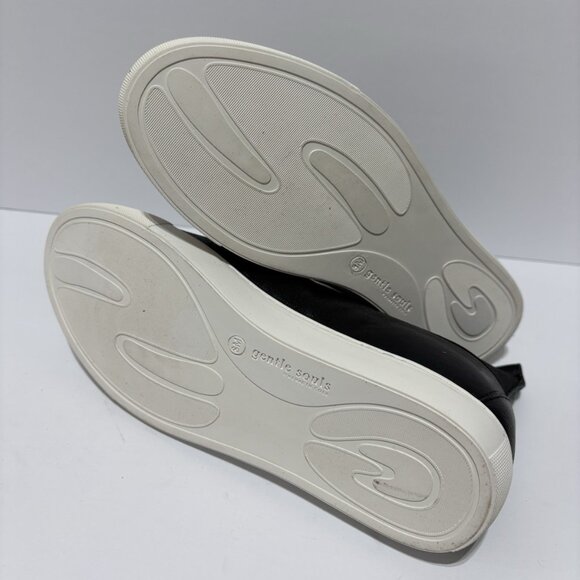 Gentle Souls Women’s Rory Elastic Mid Sneakers Black, Size 8 M - Picture 6 of 7